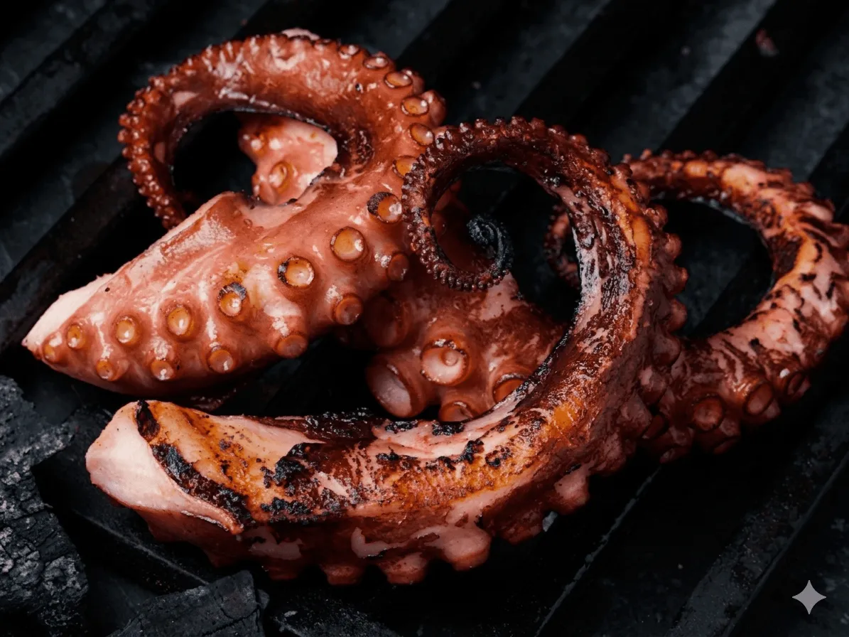 Pulpo a la parrilla